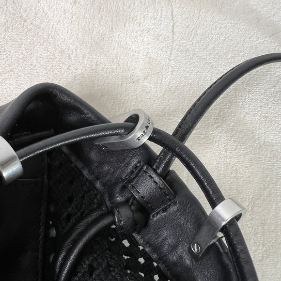 đź’š Rag & Bone Leather TrimBucket Bagđź©·đź’šđź©· - Picture 14 of 16